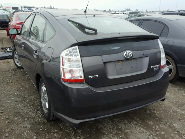 JTDKB20U083416965 - 2008 TOYOTA PRIUS GRAY photo 3