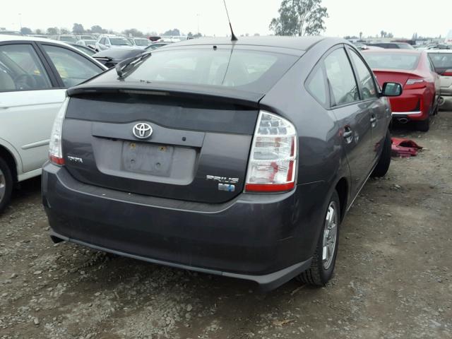 JTDKB20U083416965 - 2008 TOYOTA PRIUS GRAY photo 4