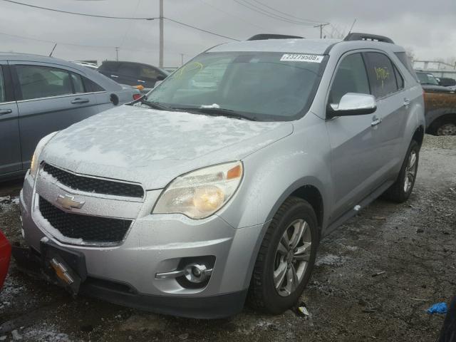 2CNALPEW4A6216116 - 2010 CHEVROLET EQUINOX LT SILVER photo 2