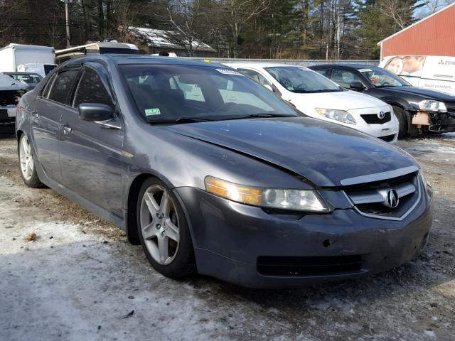 19UUA65554A039478 - 2004 ACURA TL GRAY photo 1