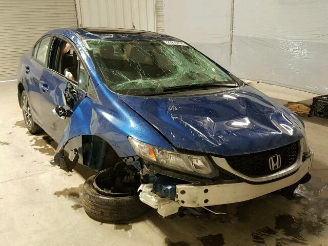 2HGFB2F80FH550706 - 2015 HONDA CIVIC EX Mavi foto 1