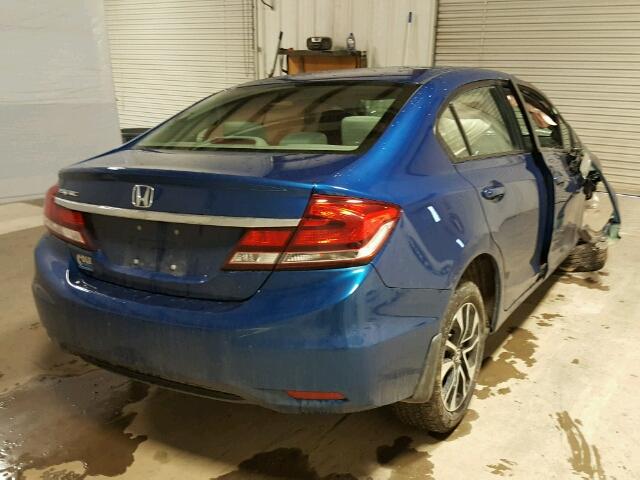 2HGFB2F80FH550706 - 2015 HONDA CIVIC EX Mavi foto 4