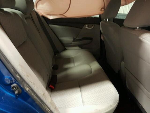 2HGFB2F80FH550706 - 2015 HONDA CIVIC EX Mavi foto 6