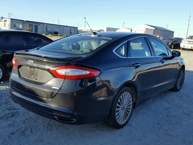 3FA6P0K97GR400137 - 2016 FORD FUSION TIT BLACK photo 4