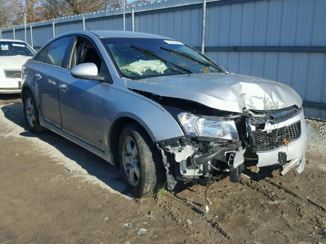 1G1PF5S91B7247634 - 2011 CHEVROLET CRUZE LT SILVER photo 1