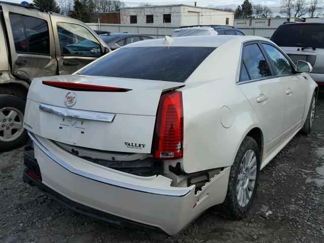 1G6DC5EYXB0153740 - 2011 CADILLAC CTS WHITE photo 4