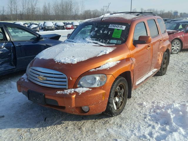 3GNCA23D68S673245 - 2008 CHEVROLET HHR LT ORANGE photo 2