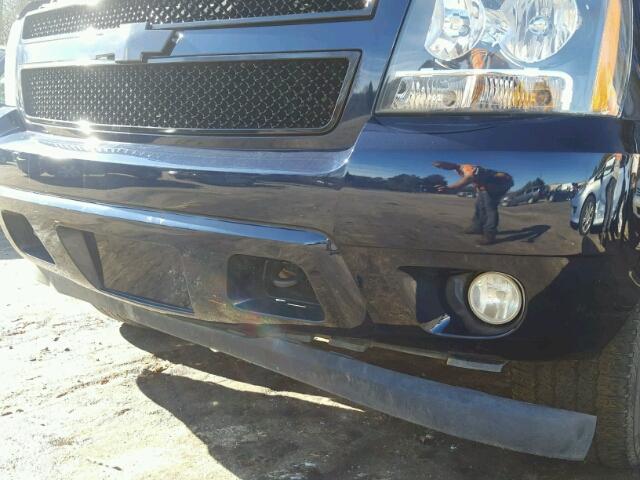 1GNFK23089R234334 - 2009 CHEVROLET TAHOE K150 BLUE photo 9