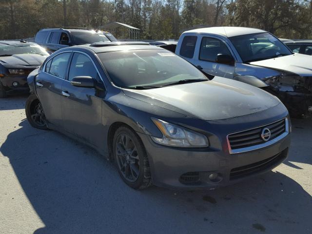 1N4AA5APXCC863617 - 2012 NISSAN MAXIMA S GRAY photo 1