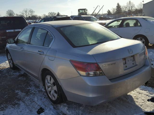 1HGCP26728A008150 - 2008 HONDA ACCORD EX SILVER photo 3