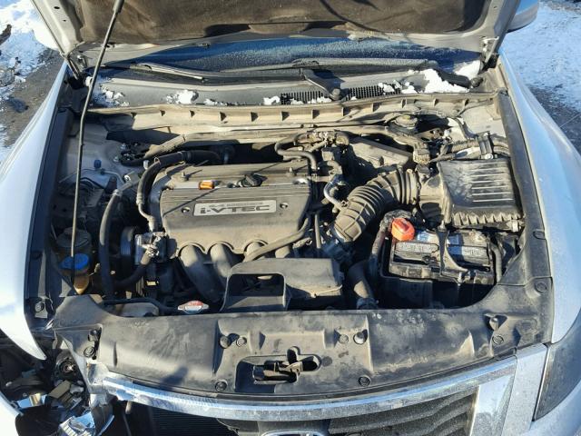 1HGCP26728A008150 - 2008 HONDA ACCORD EX SILVER photo 7