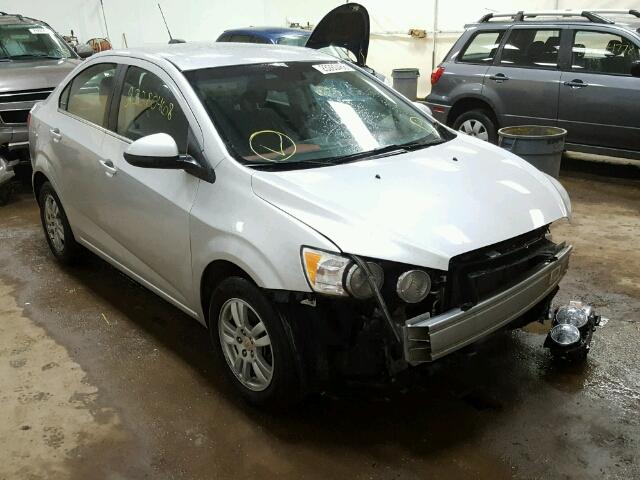 1G1JC5SH1G4134507 - 2016 CHEVROLET SONIC LT SILVER photo 1