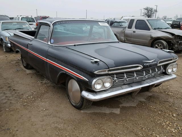 H59S194059 - 1959 CHEVROLET EL CAMINO BLACK photo 1