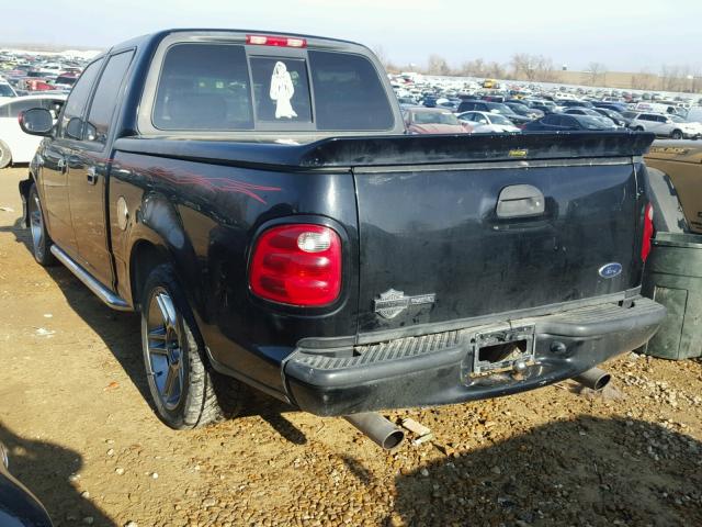 1FTRW07L41KA07223 - 2001 FORD F150 SUPER BLACK photo 3