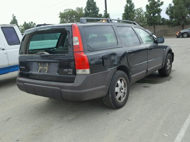 YV1SZ59HX41148705 - 2004 VOLVO XC70 BLACK photo 4