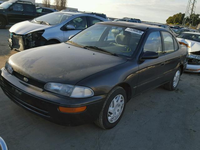 1Y1SK5388RZ058749 - 1994 GEO PRIZM LSI BLACK photo 2