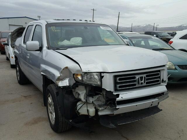 2HJYK165X6H553065 - 2006 HONDA RIDGELINE SILVER photo 1