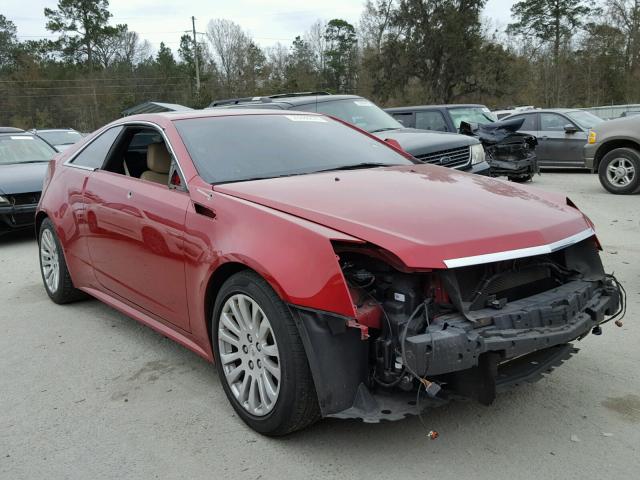 1G6DK1E35C0142775 - 2012 CADILLAC CTS PERFOR RED photo 1