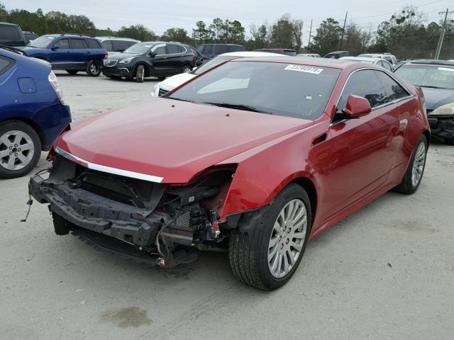 1G6DK1E35C0142775 - 2012 CADILLAC CTS PERFOR RED photo 2