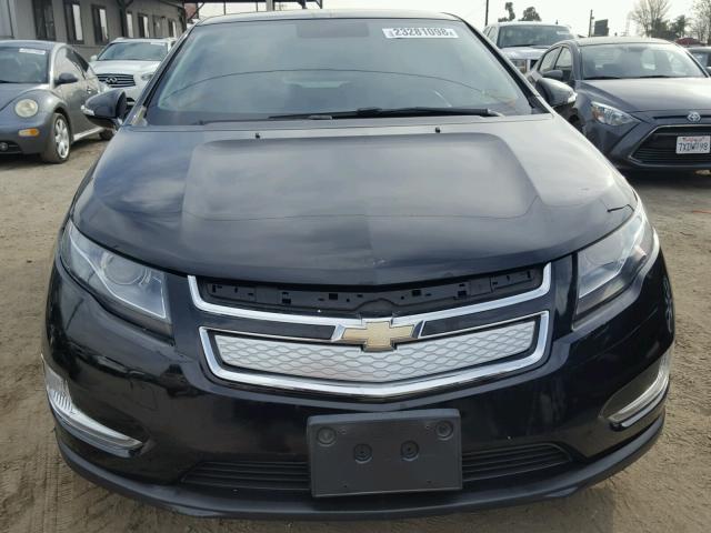 1G1RE6E49EU150074 - 2014 CHEVROLET VOLT BLACK photo 9