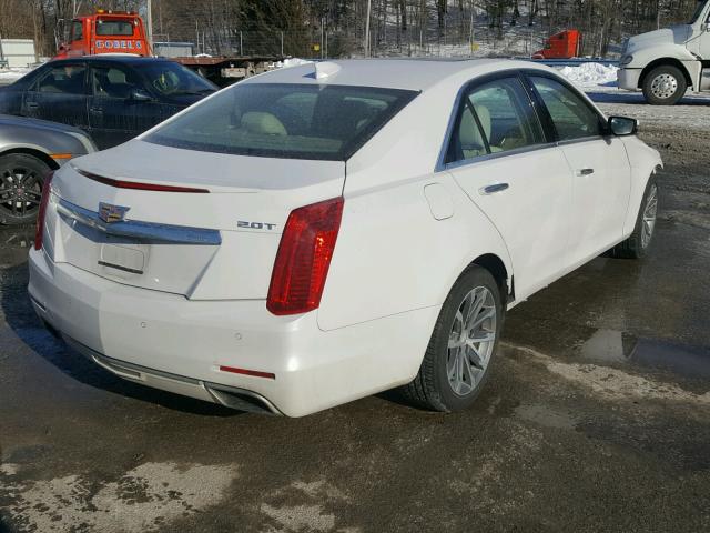 1G6AX5SX5G0111597 - 2016 CADILLAC CTS LUXURY WHITE photo 4