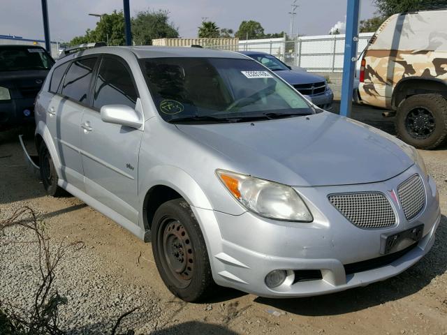 5Y2SL65857Z421672 - 2007 PONTIAC VIBE SILVER photo 1