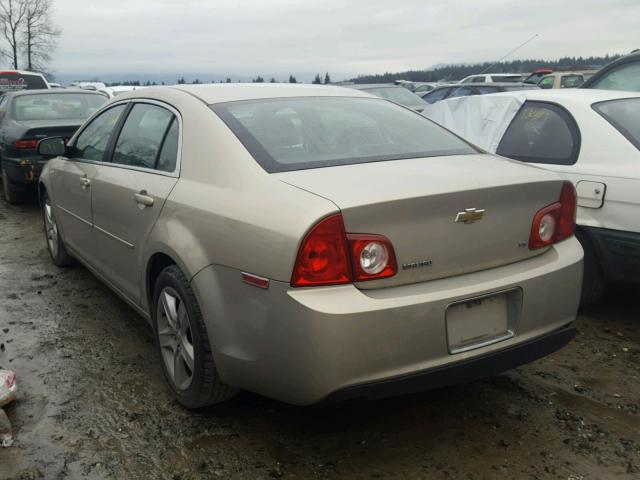 1G1ZG57B294114815 - 2009 CHEVROLET MALIBU LS TAN photo 3