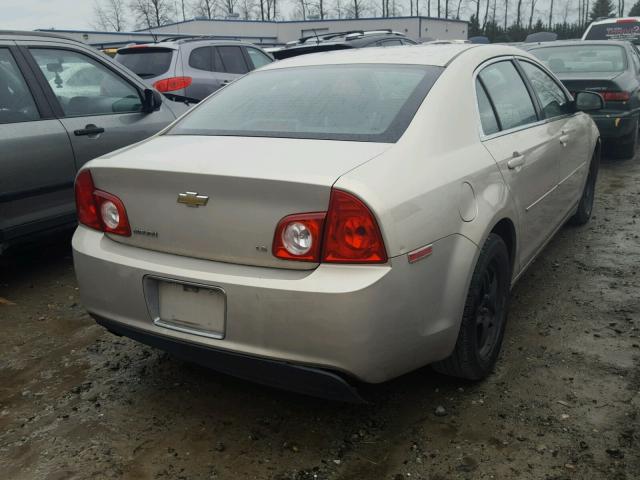 1G1ZG57B294114815 - 2009 CHEVROLET MALIBU LS TAN photo 4