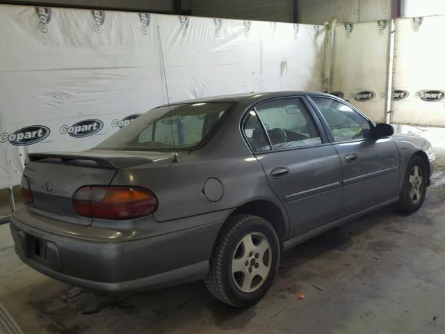1G1NE52J93M565959 - 2003 CHEVROLET MALIBU LS 灰色 照片 4