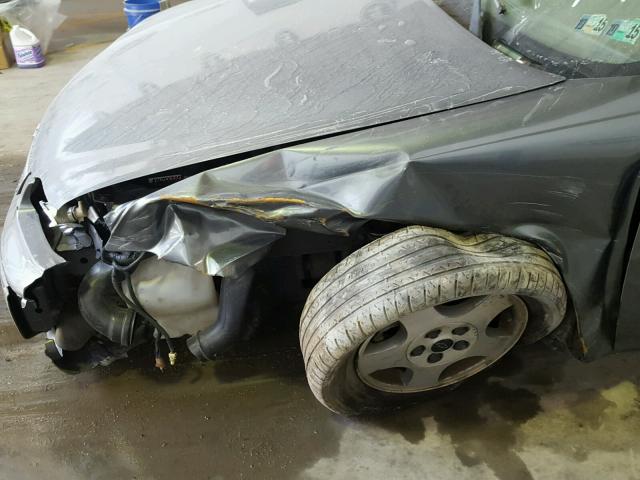 1G1NE52J93M565959 - 2003 CHEVROLET MALIBU LS 灰色 照片 9