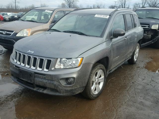 1C4NJCBB6CD507369 - 2012 JEEP COMPASS SP GRAY photo 2