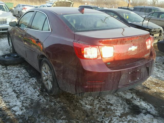 1G11C5SL7FF276027 - 2015 CHEVROLET MALIBU 1LT BURGUNDY photo 3