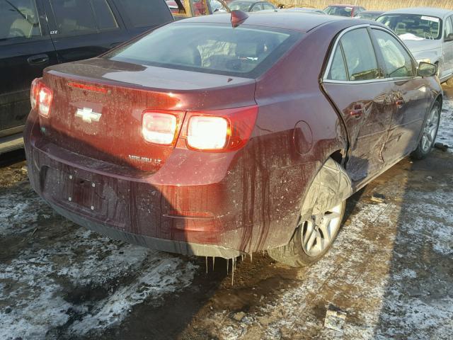 1G11C5SL7FF276027 - 2015 CHEVROLET MALIBU 1LT BURGUNDY photo 4