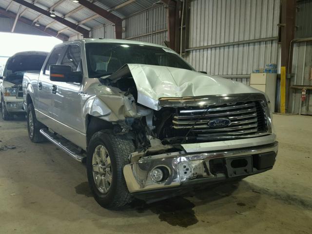 1FTEW1C81AFD22897 - 2010 FORD F150 SUPER SILVER photo 1
