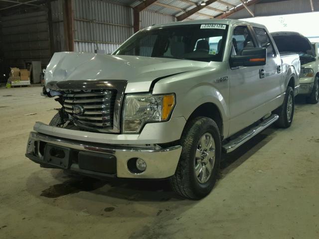 1FTEW1C81AFD22897 - 2010 FORD F150 SUPER SILVER photo 2