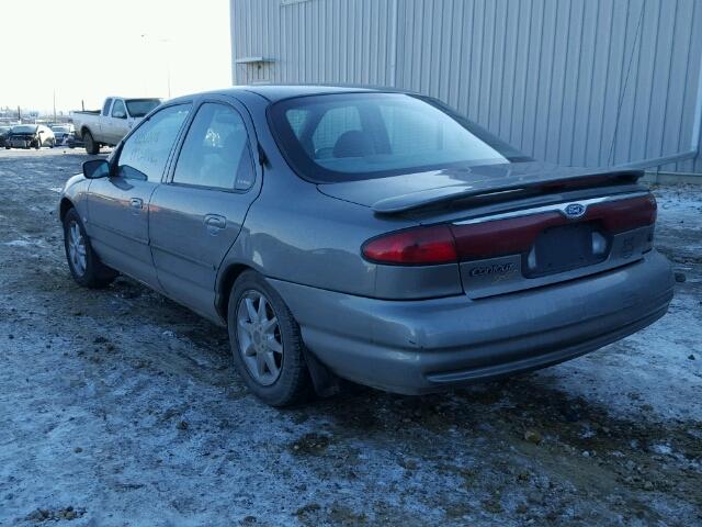 1FAFP66L5XK152113 - 1999 FORD CONTOUR SE GREEN photo 3