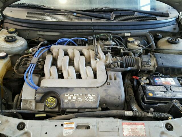 1FAFP66L5XK152113 - 1999 FORD CONTOUR SE GREEN photo 7