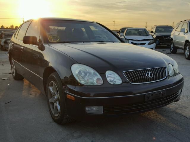 JT8BD69S730190645 - 2003 LEXUS GS 300 BLACK photo 1