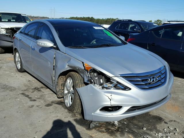 5NPEC4AC3CH340702 - 2012 HYUNDAI SONATA SE SILVER photo 1