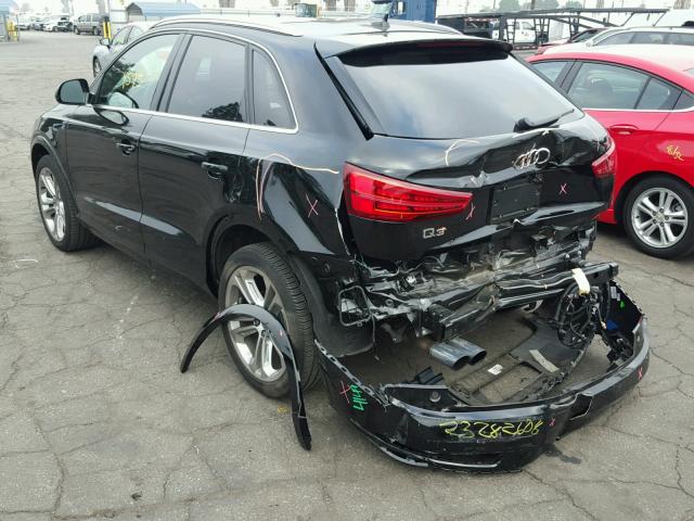 WA1HCCFS7HR013463 - 2017 AUDI Q3 PREMIUM BLACK photo 3