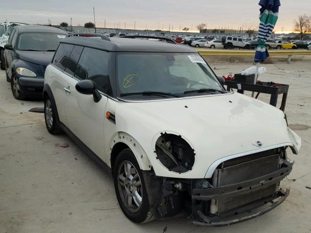 WMWZF3C54DT489647 - 2013 MINI COOPER CLU CREAM photo 1