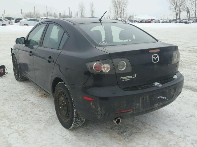 JM1BK32F981798011 - 2008 MAZDA 3 I BLACK photo 3