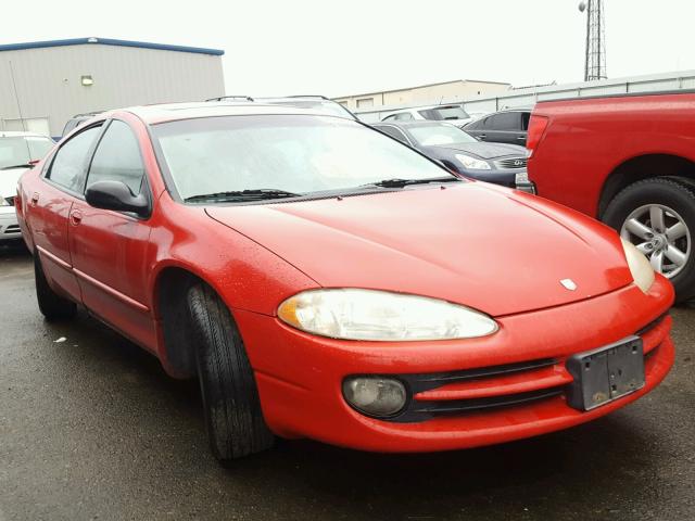 2B3AD76V81H665778 - 2001 DODGE INTREPID R RED photo 1