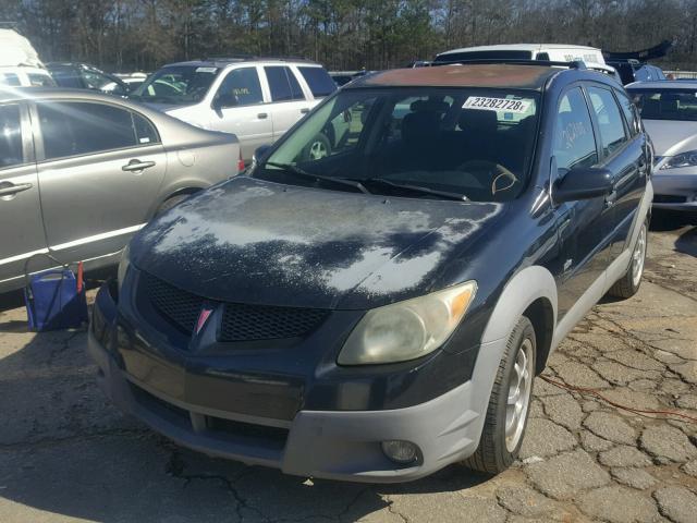 5Y2SL62883Z408428 - 2003 PONTIAC VIBE BLACK photo 2