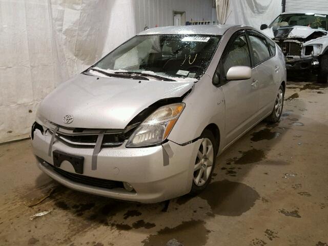 JTDKB20U777615440 - 2007 TOYOTA PRIUS SILVER photo 2