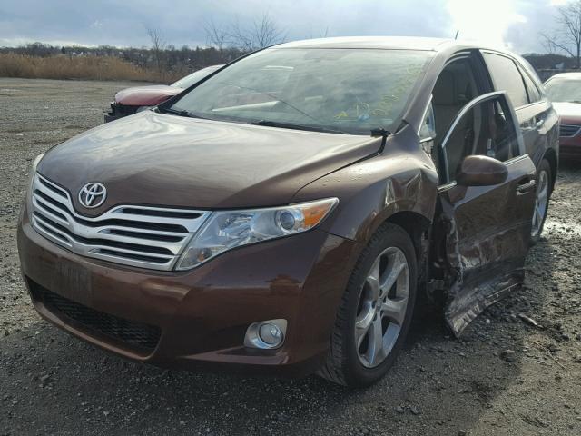 4T3ZK11A29U005076 - 2009 TOYOTA VENZA BASE BROWN photo 2