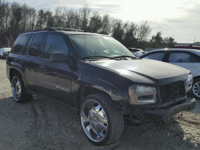 1GNDS13S732406856 - 2003 CHEVROLET TRAILBLAZE BLACK photo 1