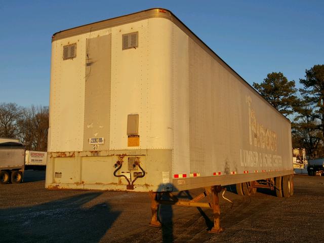 1H2V05129HA005102 - 1987 FRUEHAUF TRAILER WHITE photo 3