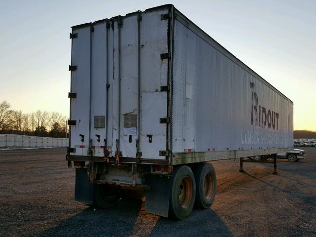 1H2V05129HA005102 - 1987 FRUEHAUF TRAILER WHITE photo 6