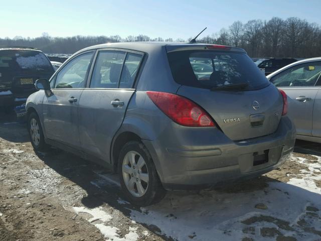 3N1BC13E69L410527 - 2009 NISSAN VERSA S SILVER photo 3